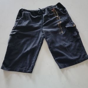 Light fabric shorts